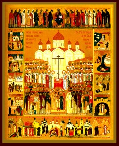 икона новомучеников и исповедников Российских