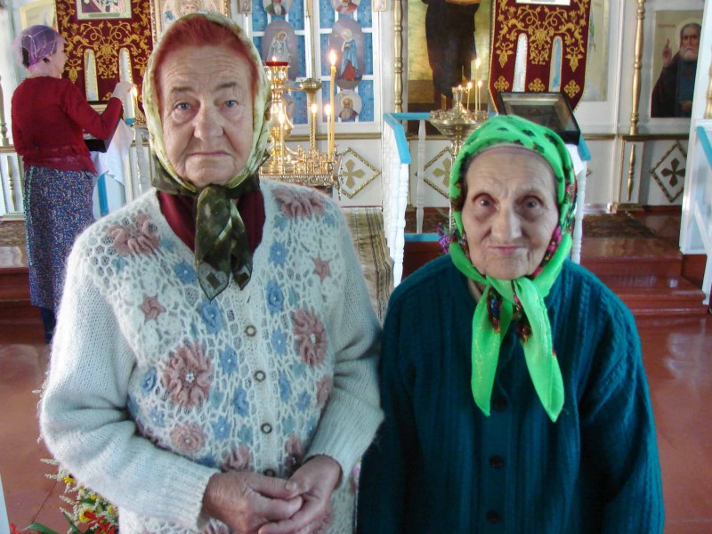 Мария Михайловна Игнатченко и Лидия Михайловна Дмитриева