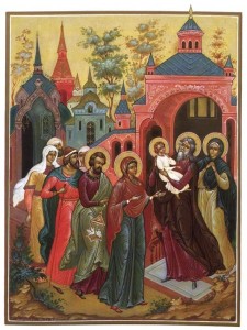 икона Сретенье Господне