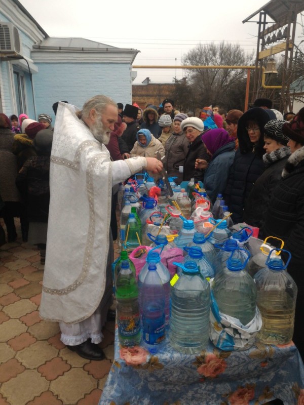 19.01.2016г Великое освящение воды